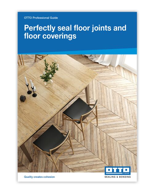 Floor joints and floor coverings