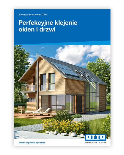 Perfekcyjne klejenie okien i drzwi